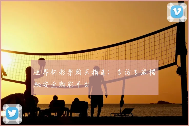世界杯彩票购买指南:专访专家揭秘安全购彩平台