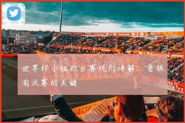 世界杯小组积分赛规则详解：晋级淘汰赛的关键